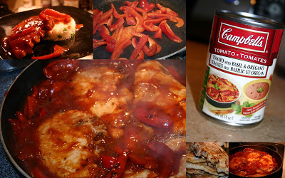 Côtelettes de porc à la sauce tomate - Cinq Fourchettes