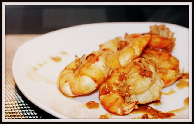 Crevettes épicées