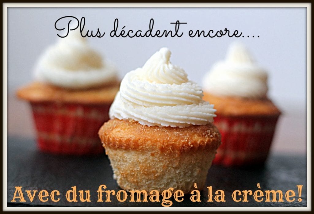 Cupcakes à la brioche à la cannelle #Cupcakes