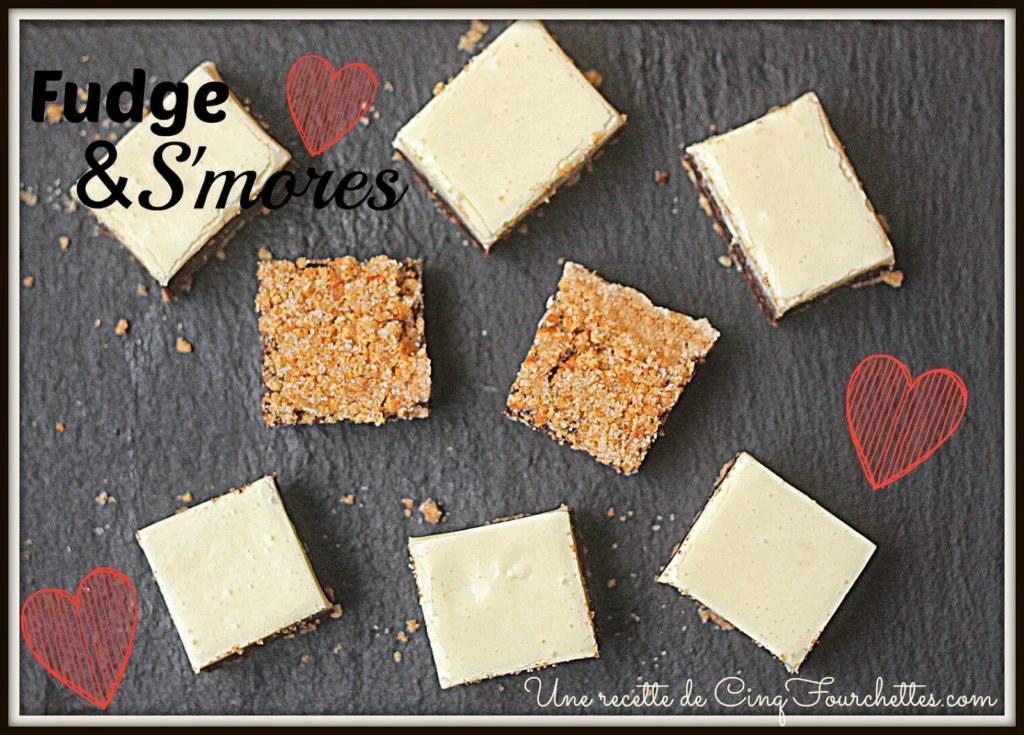 Fudge aux S'mores! - Cinq Fourchettes