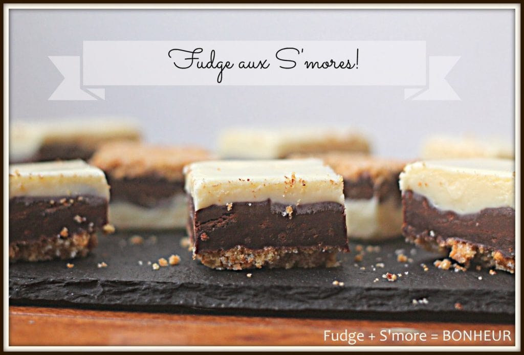 Fudge aux S'mores! - Cinq Fourchettes