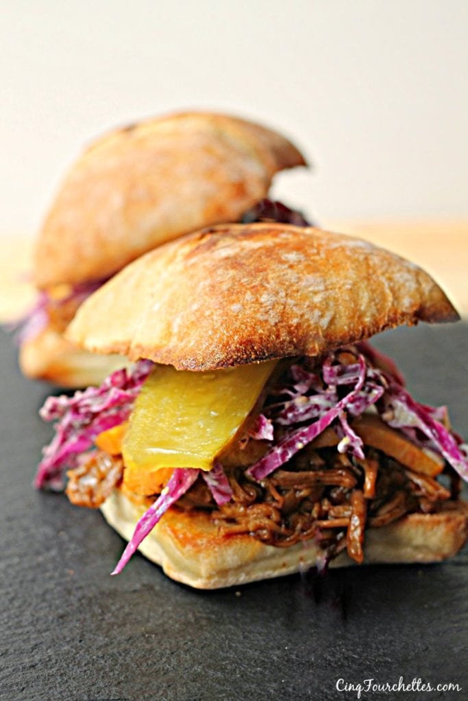 Le meilleur burger de porc effiloché #BicksBurgers - Cinq Fourchettes