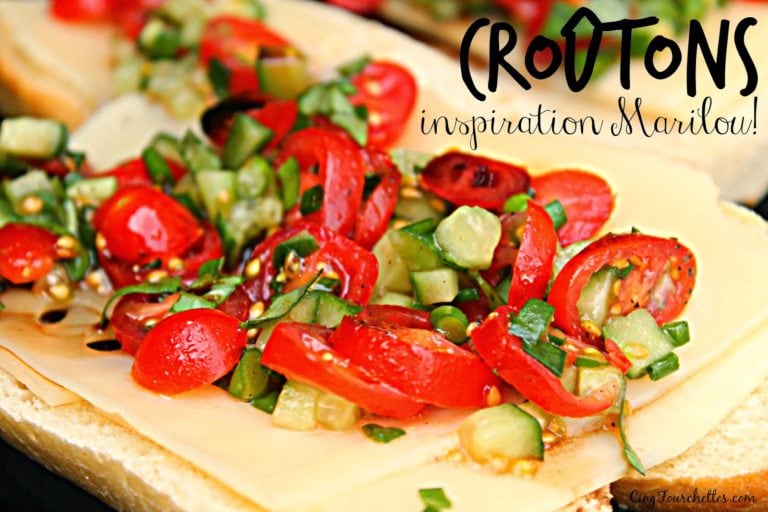 Croûtons inspiration Marilou! - Cinq Fourchettes