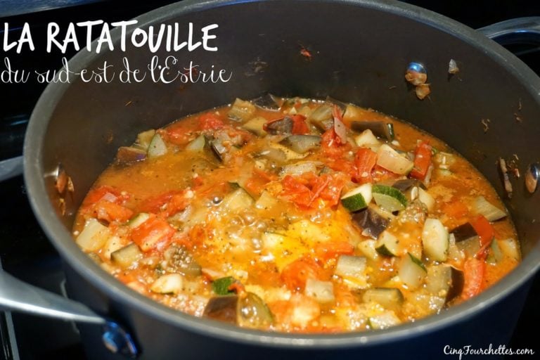 Ratatouille version hybride avec le sud-est de l'Estrie, à la frontière de l'État du Maine - Cinq Fourchettes
