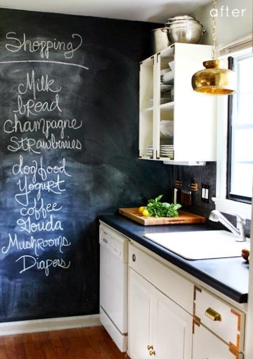 tableau dans la cuisine