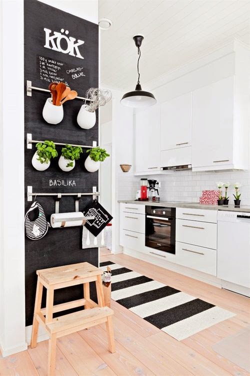 tableau dans la cuisine