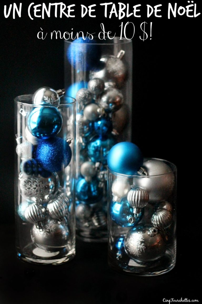 centre de table de Noël