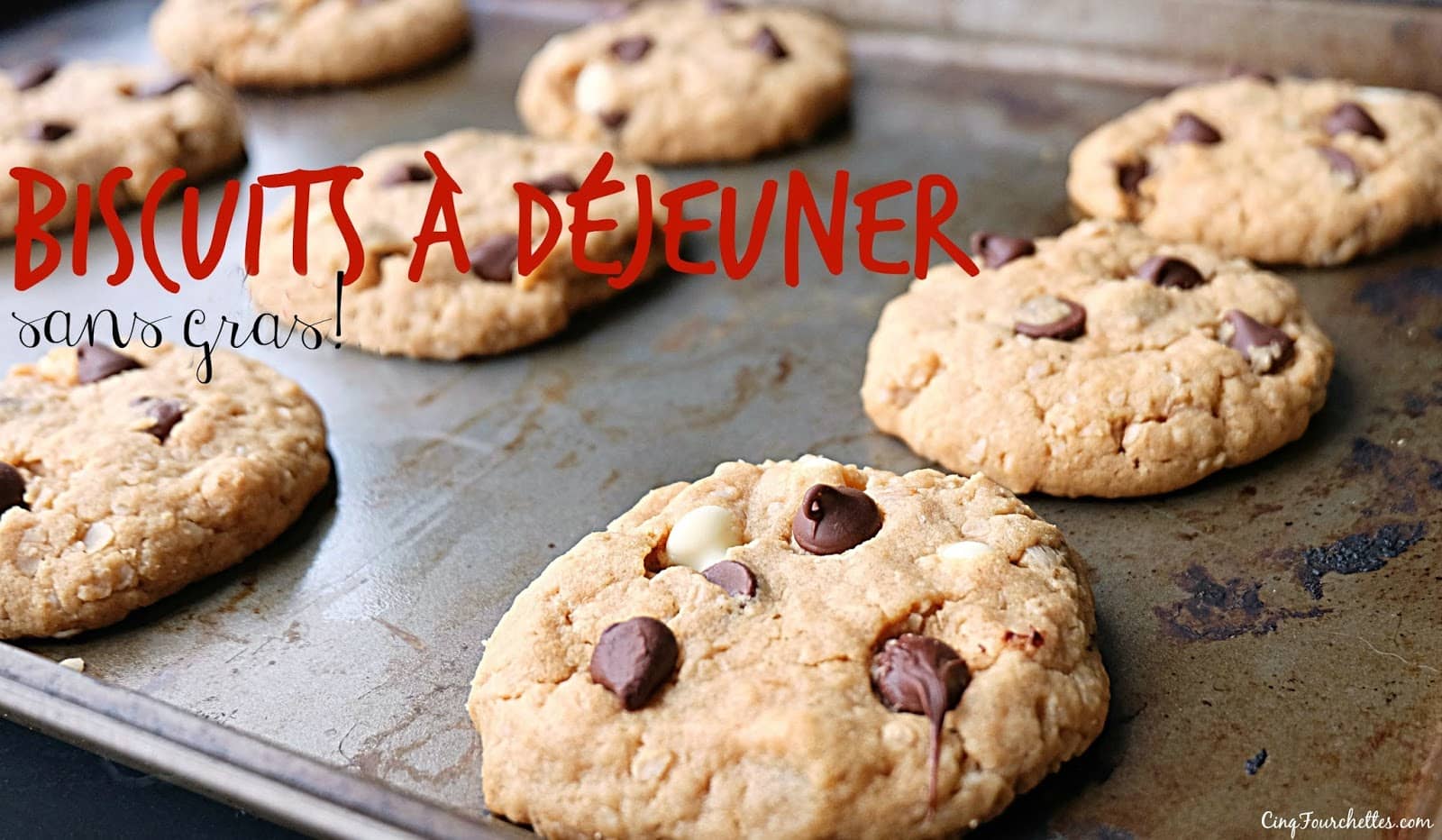 Biscuits déjeuner santé sans gras! - Cinq Fourchettes