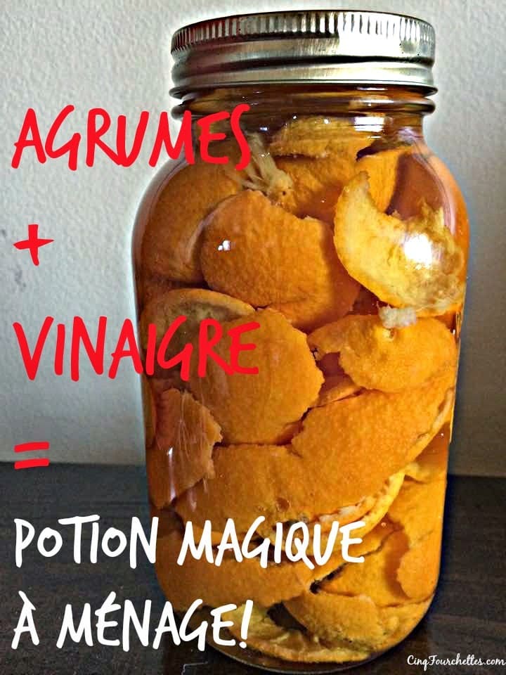 Comment faire un nettoyant maison à l'orange - Cinq Fourchettes