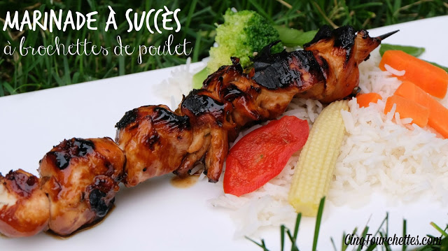 Marinade pour poulet #BBQ - Cinq Fourchettes