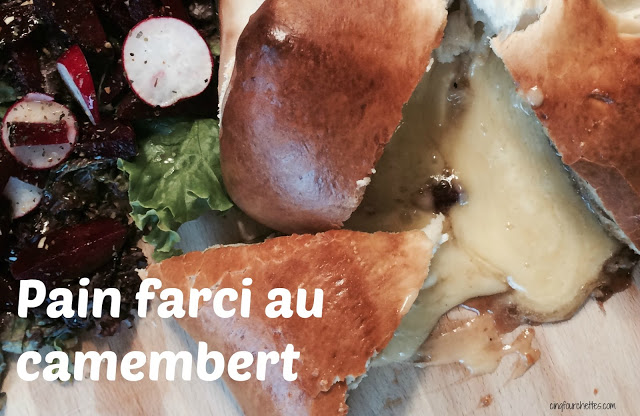 Machine à pain : Pain farci au camembert - Cinq Fourchettes