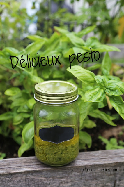 pesto maison Cinq Fourchettes
