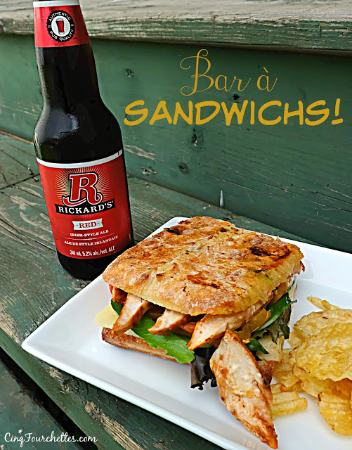 Idée pour recevoir une gang pour pas cher : un bar à sandwichs! - Cinq Fourchettes