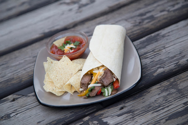 fajitas aux boeuf avec l'Optigrill de T-Fal - Cinq Fourchettes
