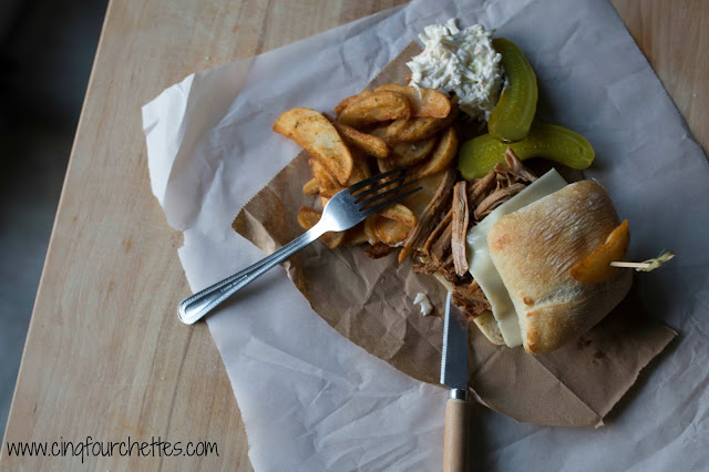 Repas digne d'un resto : Ciabatta au porc effiloché! - Cinq Fourchettes