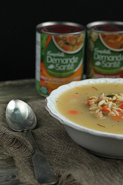 Banc d'essai : soupe Campbell's Demande Santé - Cinq Fourchettes 