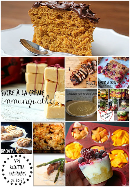 Nos 10 recettes les plus populaires de 2015! - Cinq Fourchettes