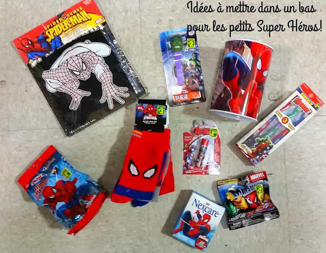 Quoi acheter au Dollarama pour mettre dans un bas de Noël - Cinq Fourchettes
