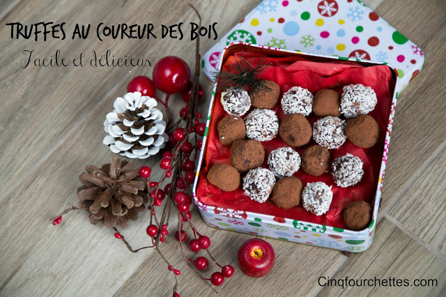 Truffes au coureur des bois : facile et délicieux! - Cinq Fourchettes