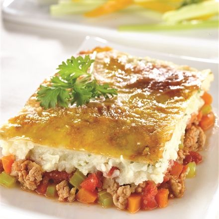 Pâté chinois au tofu - Cinq Fourchettes