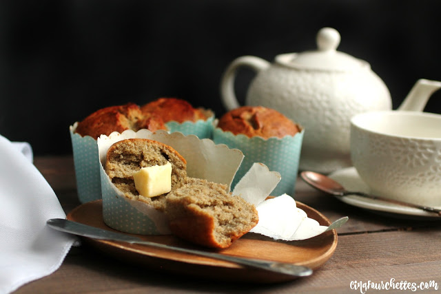 L'ingrédient magique pour faire les meilleurs muffins aux bananes! - Cinq Fourchettes 