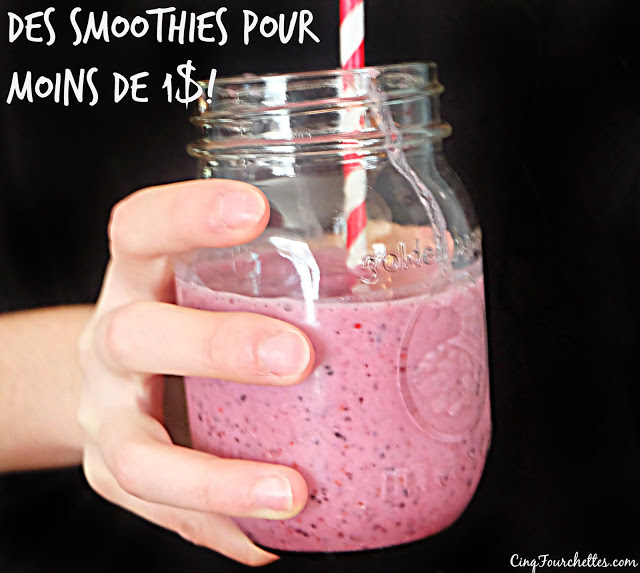 Comment préparer des smoothies pour la semaine! - Cinq Fourchettes