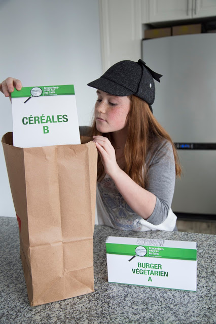 Concentrez-vous sur les faits! tableau des valeurs nutritionnelles Cinq Fourchettes