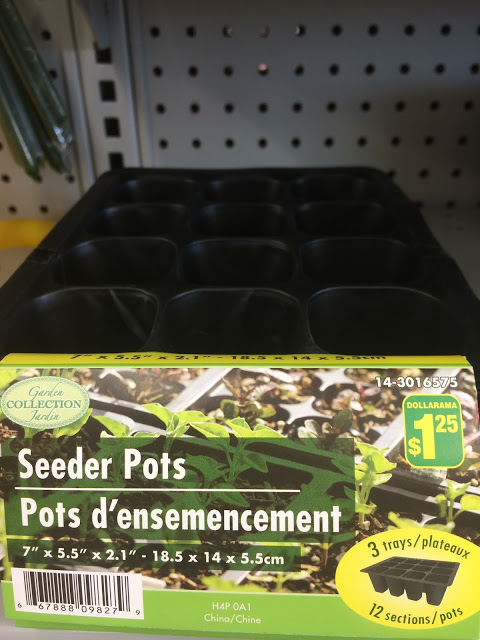 Pots d'ensemencement 