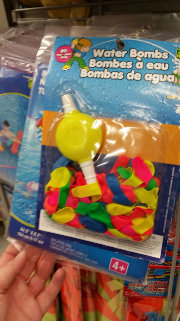 Ballounes d'eau à acheter au Dollarama