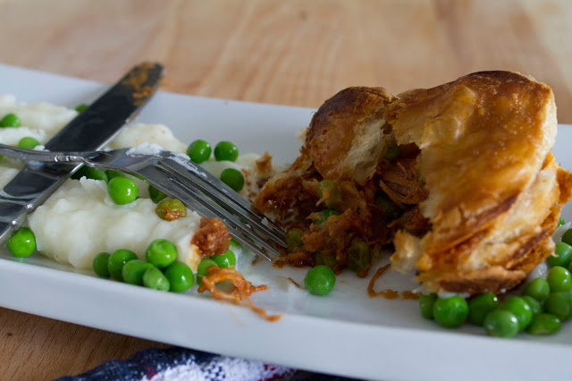 Porc effiloché en croûte Cinq Fourchettes