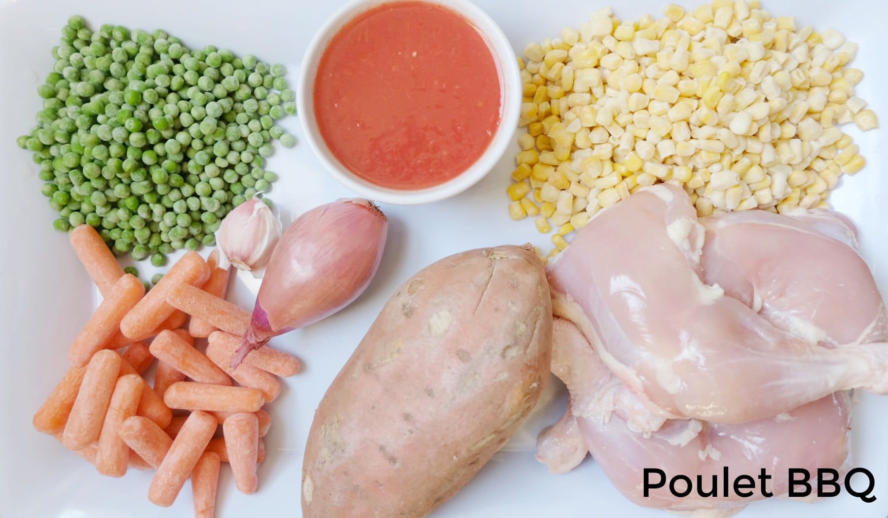 repas à préparer à l'avance pour la mijoteuse Poulet BBQ