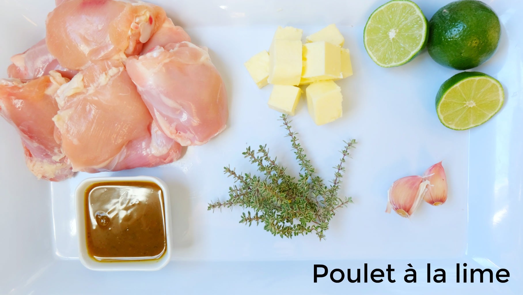 repas à préparer à l'avance pour la mijoteuse Poulet à la lime