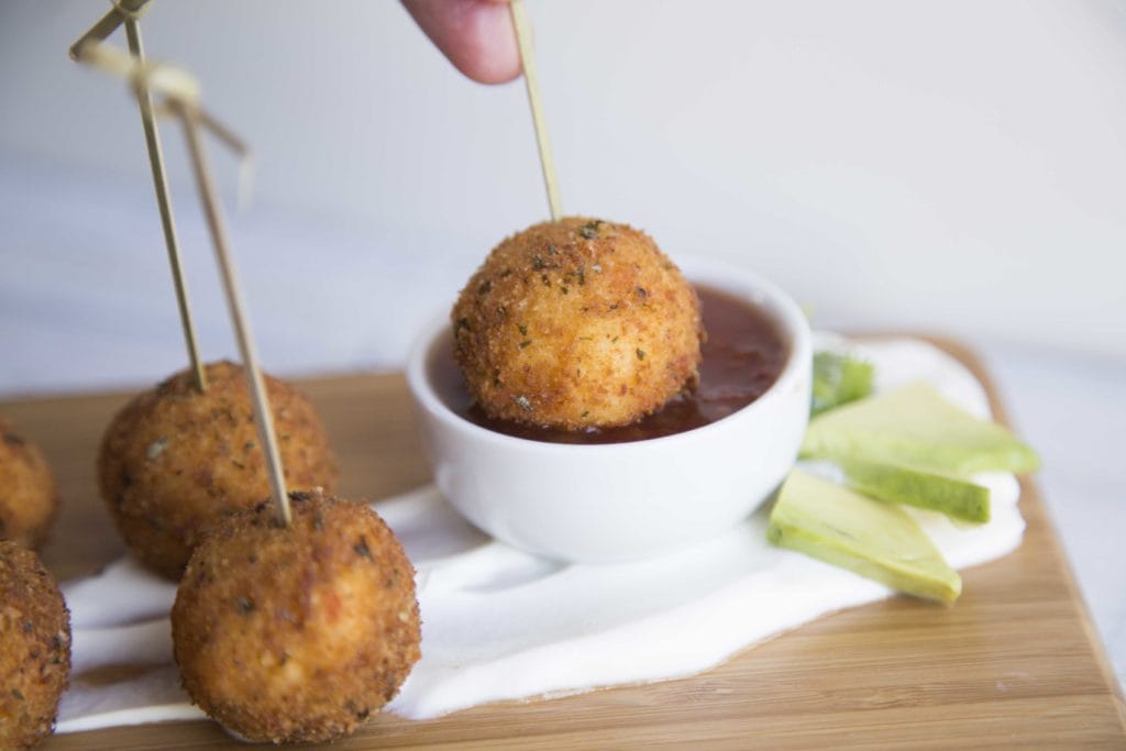 Arancinis, les meilleures bouchées pour un party #ÉclatezVousEnCuisinant / Cinq Fourchettes
