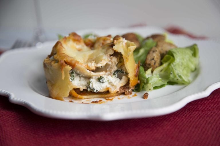 Lasagne muffin facile à faire / Cinq Fourchettes
