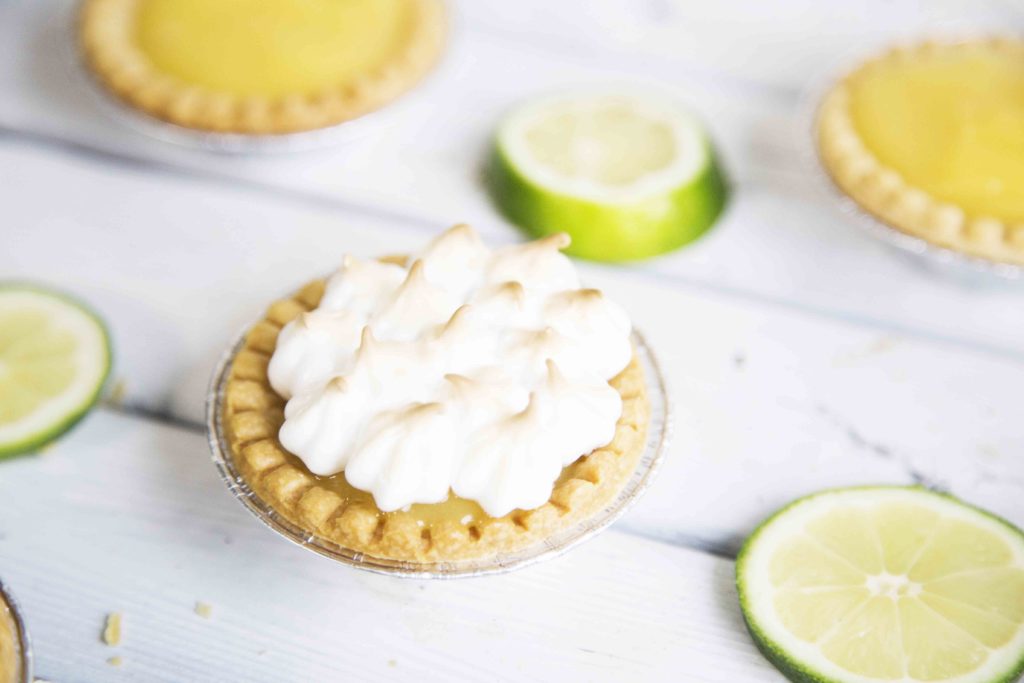 Tartellettes Rhubarbe Lime / Cinq Fourchettes