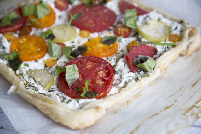 5 Ingrédients : Feuilleté aux tomates / Cinq Fourchettes