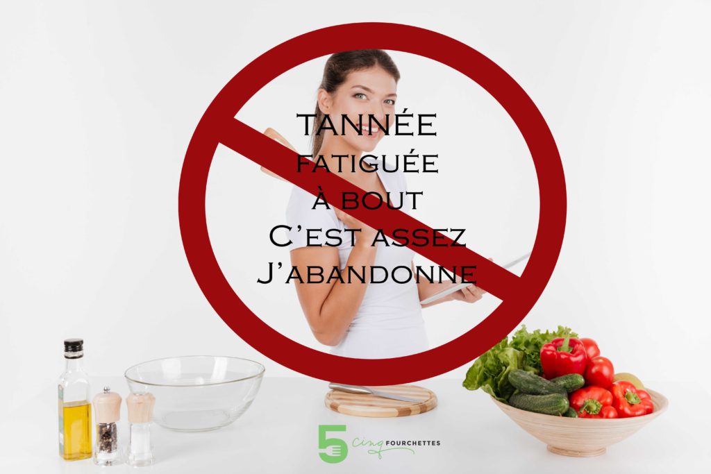Le jour où j’ai traumatisé mes enfants en remettant mon tablier de cuisinière ! / Cinq Fourchettes