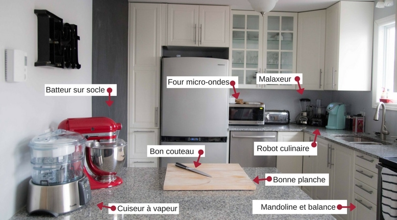 Des idées pour avoir une cuisine de pro ! #LOVESQUAD2017 /Cinq Fourchettes