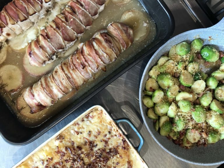Mon menu de Noël ou comment s'en mettre trop sur les épaules /Cinq Fourchettes