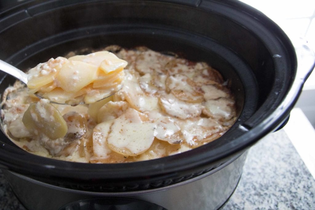 gratin dauphinois mijoteuse / Cinq Fourchettes