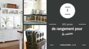 6 nouvelles idées de rangement pour la cuisine ! / Cinq Fourchettes