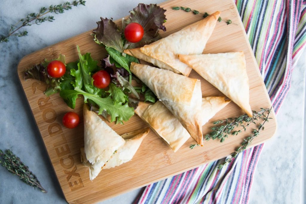 feuilletés au poulet Cinq fourchette