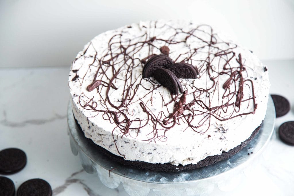 Gâteau au fromage Oreo SANS CUISSON ! Cochon, cochon ! /Cinq Fourchettes