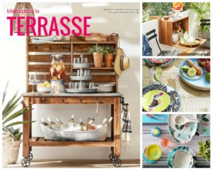 8 idées pour décorer la terrasse / Cinq Fourchettes