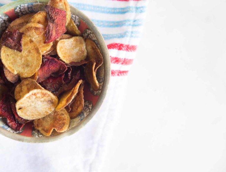 Chips de betteraves et pommes de terre Cinq Fourchettes