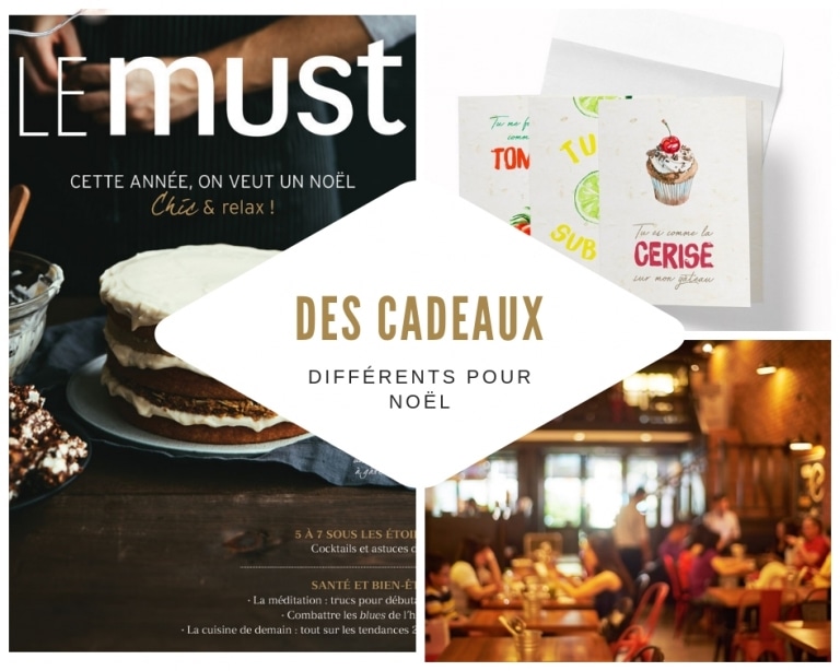 5 cadeaux différents pour Noël Cinq Fourchettes