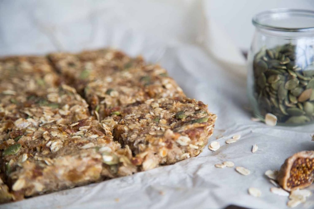 Barre à déjeuner SANTÉ aux bananes et figues Cinq Fourchettes