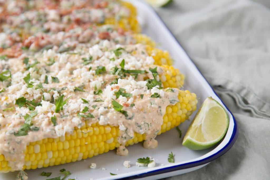 elotes maïs blé d'inde