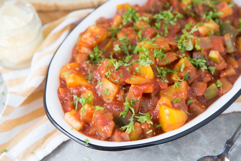ratatouille aubergine automne recette