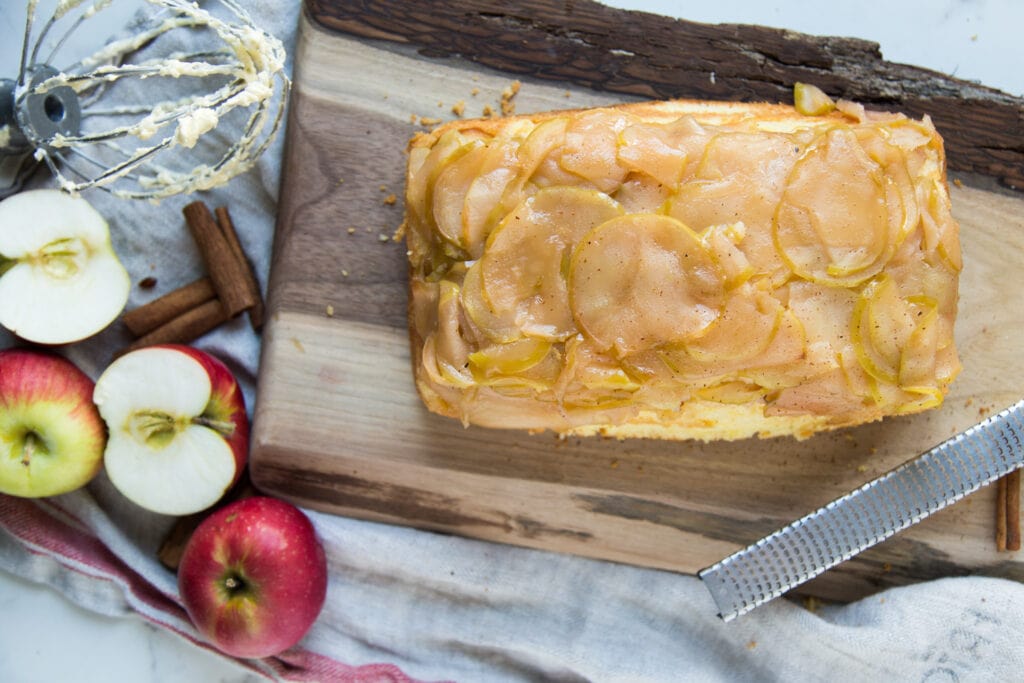 gateau pommes tatin dessert automne Cinq Fourchettes